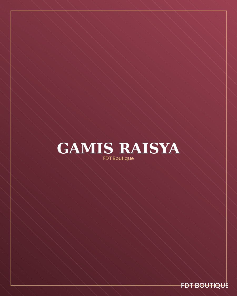 Gamis Raisya FDT Boutique